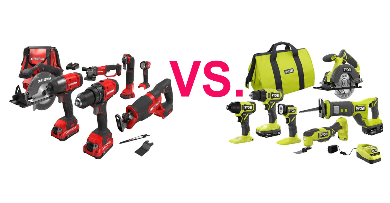 Craftsman VS Ryobi