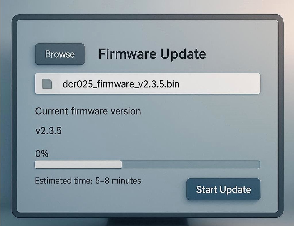 Initiate the Firmware Update Initiate the Firmware Update