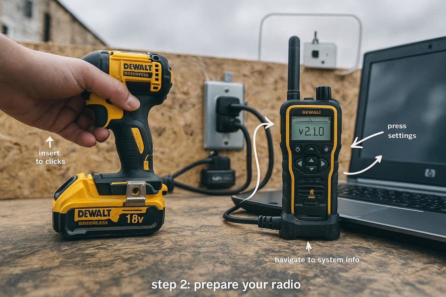 Prepare Your Radio & Computer