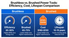 brushed and brushless power tools
