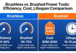 brushed and brushless power tools