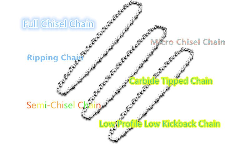 chainsaw chain types
