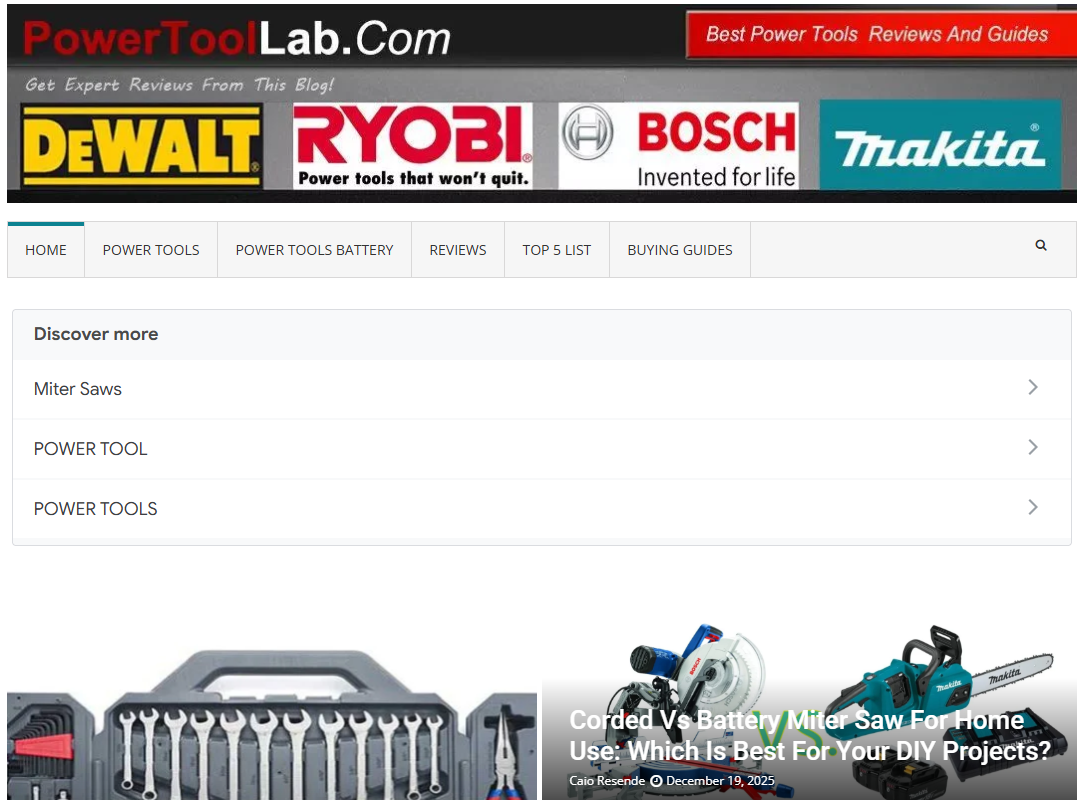 Powerlab Tools Best Power Tools For Sale, Expert Reviews and Guides - page 1 ...