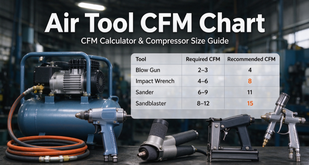 Air Tool CFM Chart